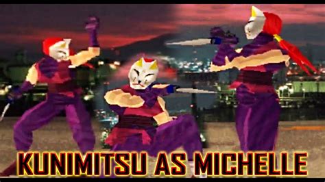 Tas Kunimitsu With Michelle S Moves Gameplay Tekken Arcade