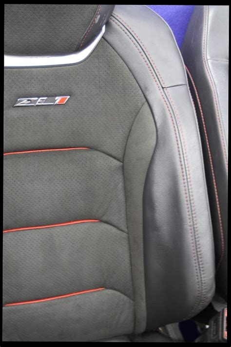 2016 2017 2018 Chevrolet Camaro ZL1 Recaro Coupe Leather Alcantara ...