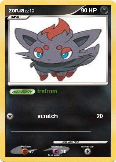 Pokémon zorua 540 540 - trsfrom - My Pokemon Card