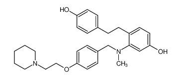 Hidroxifenetil Metil Piperidin Il Etoxi Bencil