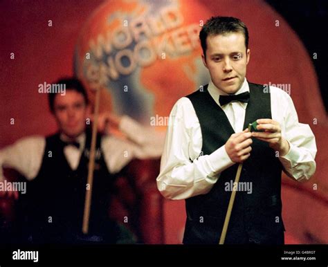 Snooker John Higgins Stock Photo Alamy