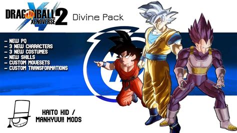 Mod Dragon Ball Xenoverse 2 Divine Pack Trailer Youtube