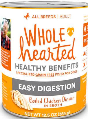 WholeHearted Grain Free Canned Dog Food | Review | Rating | Recalls