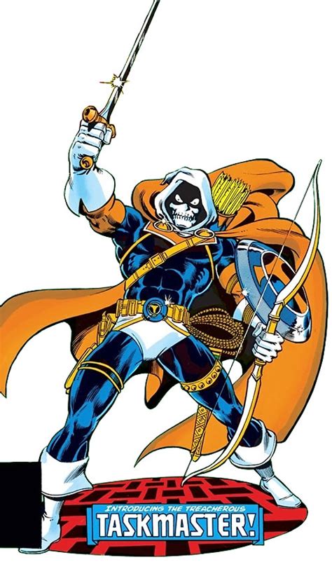 Taskmaster - Marvel Comics - 1980s version - Character Profile ...