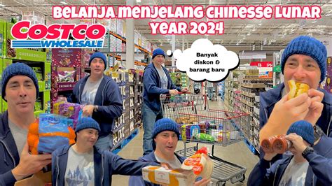 COSTCO BELANJA MENJELANG LUNAR CHINESSE NEW YEAR DI COSTCO BANYAK