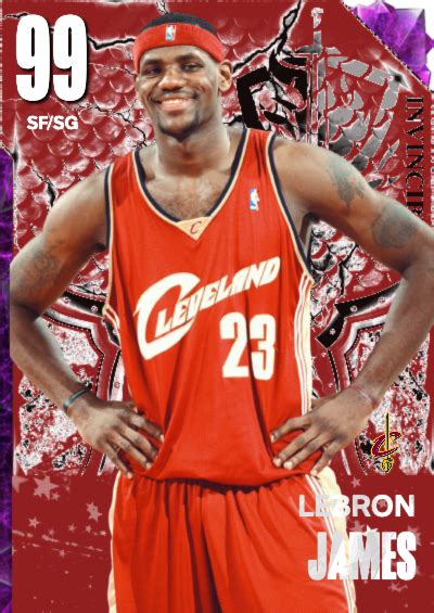 NBA 2K23 2KDB Custom Card Lebron James