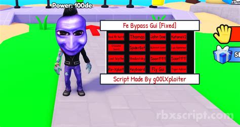 Universal FE Animation Bypass GUI Scripts | RbxScript