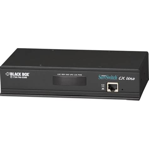 Kv A Black Box Catx Basierter Servswitch Cx Uno Kvm Switch Mit X