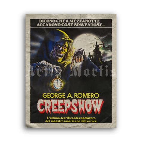 Printable Creepshow by George A. Romero - 1982 horror movie poster