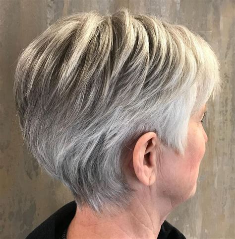 15 Beautiful Gray Hairstyles That Suit All Women Over 50 Modern Hairstyles Short Hair Cuts