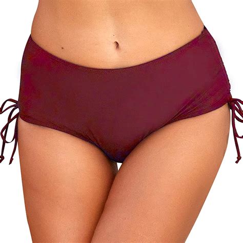 Willbest Bikini Top Women Running High Waist Bikini Bottoms Swim Briefs