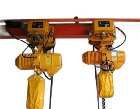 Jagruti Engineering Electric Chain Hoist For Industrial Capacity 1 5 Ton At Rs 75000 In Ahmedabad