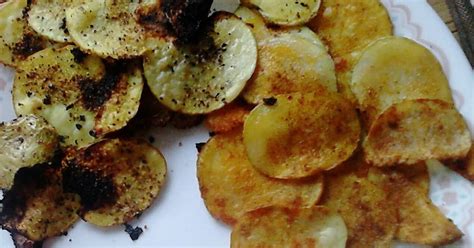 Oven Baked Potato Chips Recipe By Digerbop Cookpad