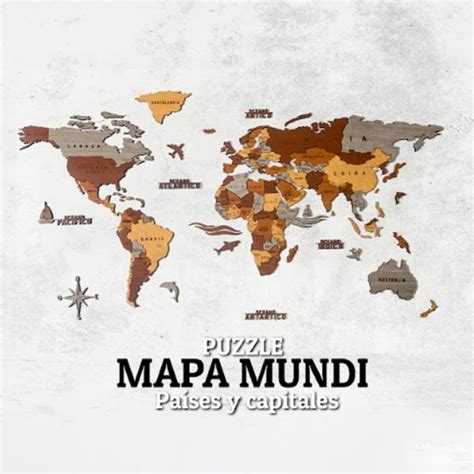 Puzzle Mapa Mundi Xg Ed Especial Cuy Games