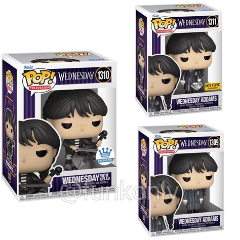 Po Wednesday Pop Television Vinyl Figure Wednesday Addams