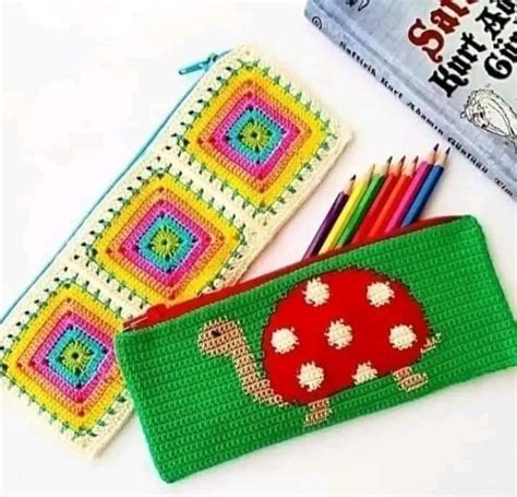 Crocheted Monster Pencil Bag Artofit