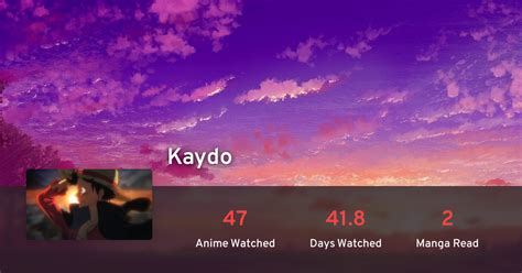 Kaydo's profile · AniList