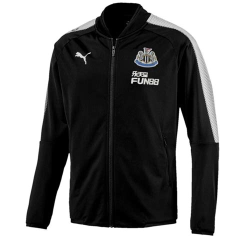 Newcastle United Training Presentation Tracksuit 201718 Black Puma