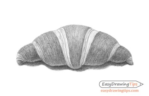 How to Draw a Croissant Step by Step - EasyDrawingTips