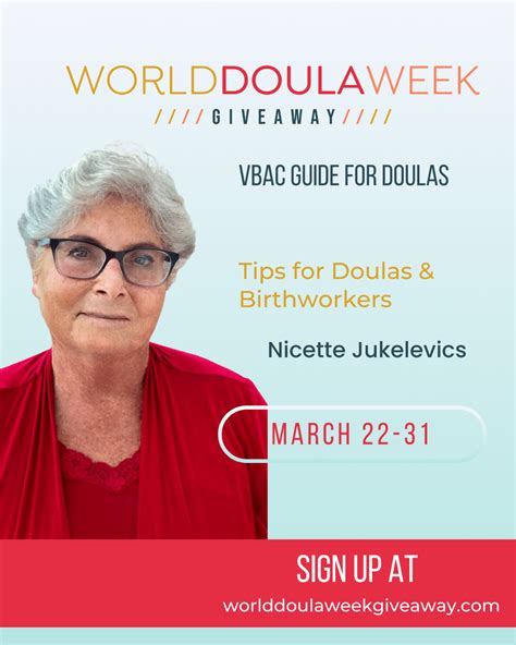 Calling All Doulas Lets Celebrate World Doula Week Giveaway