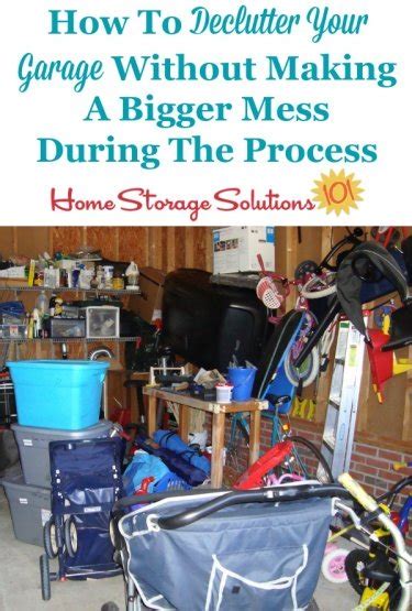 How To Declutter Your Garage {without Making A Bigger Mess In The Process}