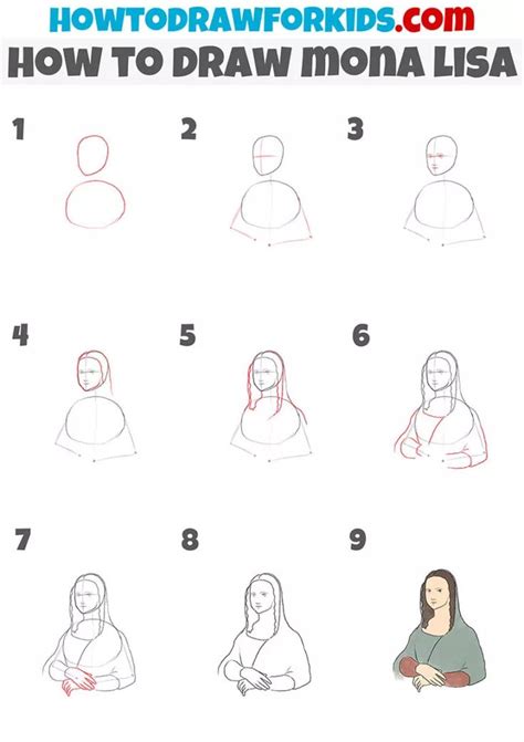 Mona Lisa Facil - Dibujo De Mona Lisa Paso A Paso Museo Del Louvre : La Mona Lisa Pronto