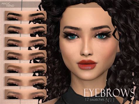 Mh Eyebrows N The Sims Catalog