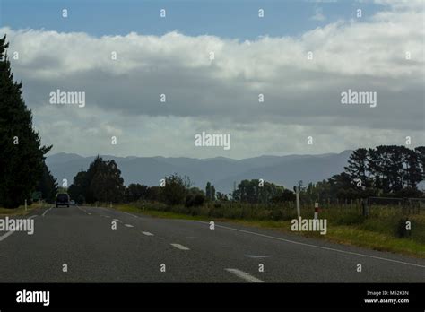 Road trip to the mountains Stock Photo - Alamy