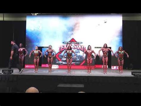 Ifbb Professional League Texas Figure Judging And Finals Video