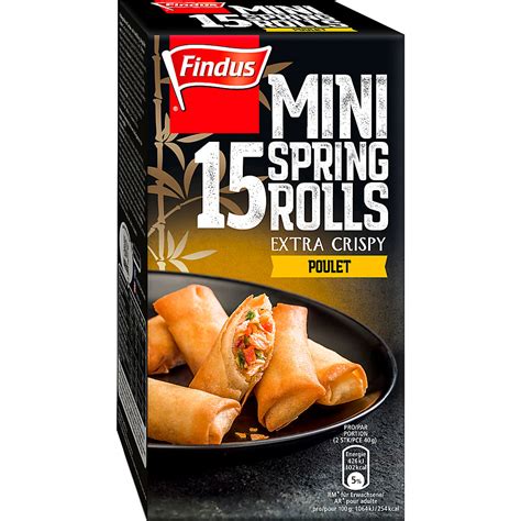 Achat Findus Mini Rouleaux De Printemps Poulet Migros