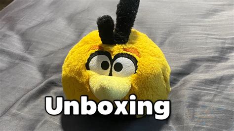 Angry Birds Bubbles Plush Unboxing Youtube