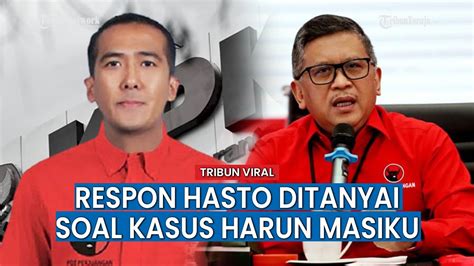 Merasa Diintimidasi KPK Tanyai Soal Harun Masiku Hasto Tantang Bongkar