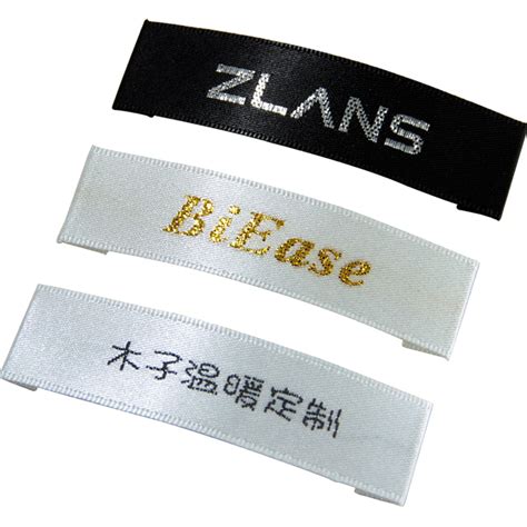 Customized 1000pcs Woven Labels For Clothes Garment Shoes Bags Cothing