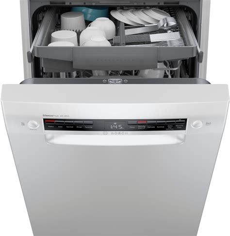 Best Buy Bosch Series Front Control Smart Built In Dishwasher