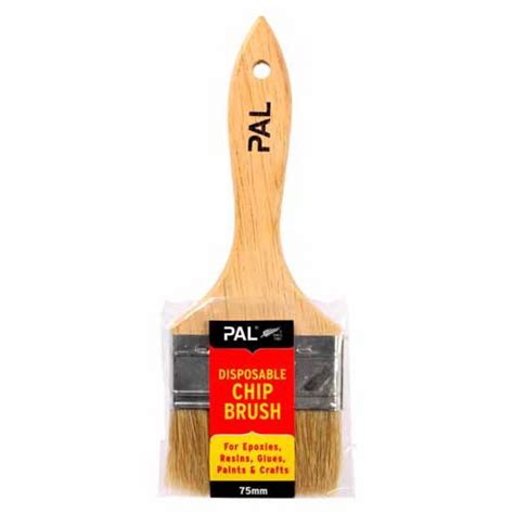 Pal 75mm Disposable Chip Paint Brush Placemakers Nz