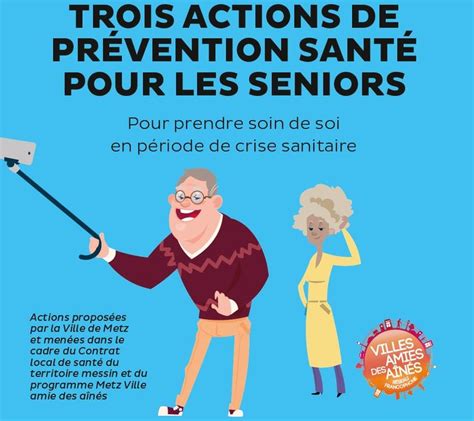 Metz Fr Trois Actions De Pr Vention Sant Pour Les Seniors