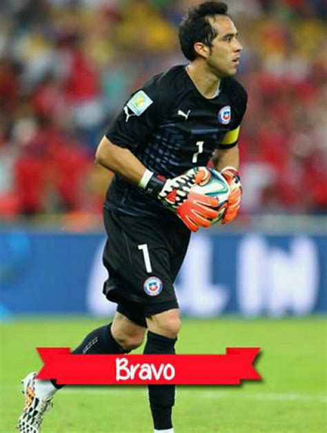 Claudio Bravo Of Chile In 2016 Soccer Goal Soccer Sports Jersey