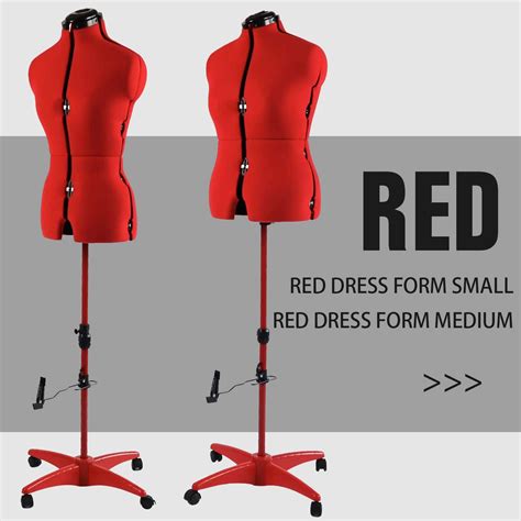 Amazon Pdm Worldwide Red Dress Form Mannequin For Sewing