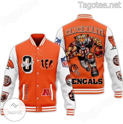 Cincinnati Bengals Mascot October's Very Own Baseball Jacket - Tagotee