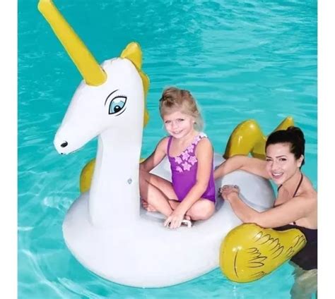 Unicornio Inflable Bestway Colchoneta Pileta Juguete