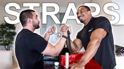 Larry Wheels Learns Arm Wrestling Secrets Mastering Straps YouTube