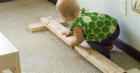 Diy Wooden Balance Beam Diy Balance Beam Diy Toddler Toys Balance Beam