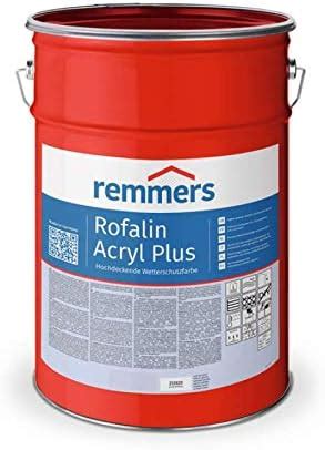 Remmers Rofalin Acryl Plus Schutzfarbe Wei Ral L Amazon