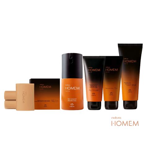 Linha Natura Homem Tato Hidratante Corporal Creme De Barbear Balm