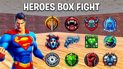 🦸 Super Hero Box Pvp 📦 Fortnite Creative Map Code Dropnite