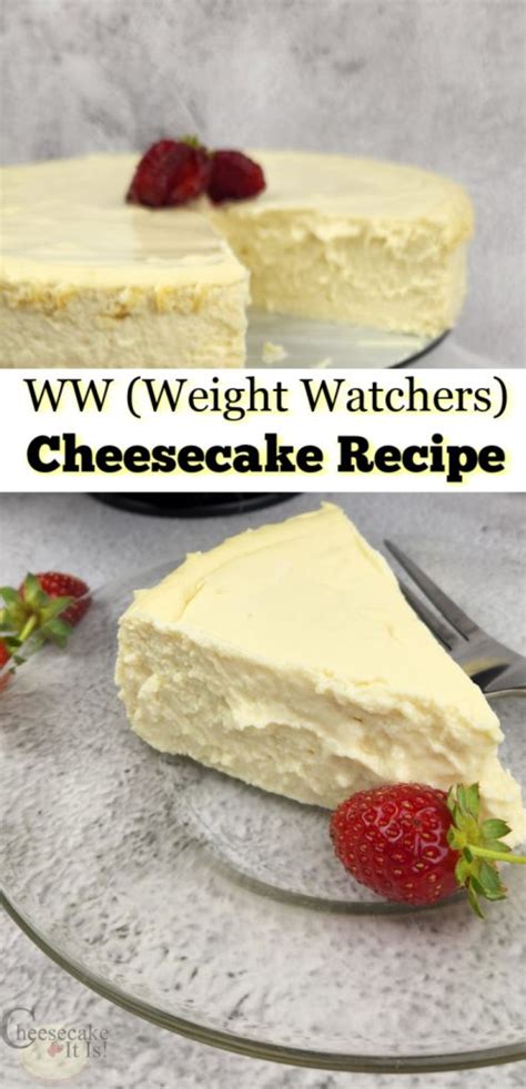 The Best Zero Point Ww Cheesecake Recipe Weight Watchers Cheesecake It Is