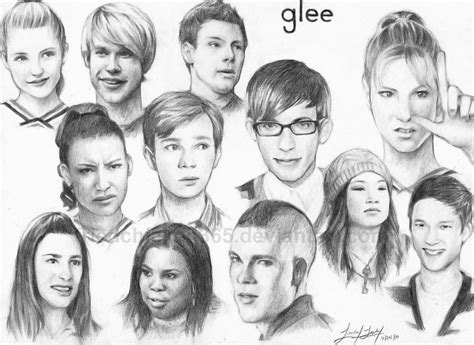 Glee Cast - Glee Fan Art (19507812) - Fanpop