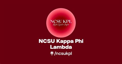 Kappa Phi Lambda At Nc State Instagram Facebook Linktree