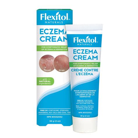 Flexitol Naturals Eczema Relief Cream Natural Alternative To Steroids Relieves Skin