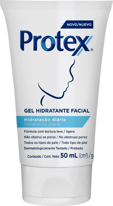 Gel Hidratante Facial Protex Hidratação Diária 50ml